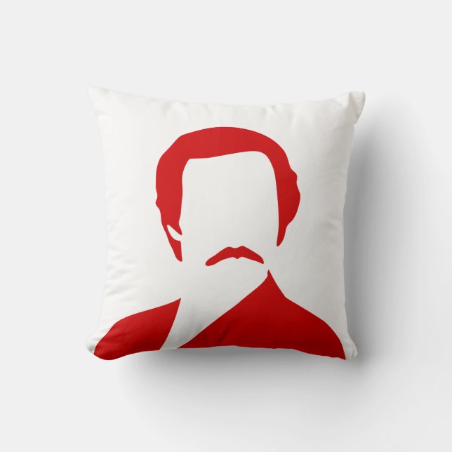The Legend of Ron Burgundy Cushion (Front)
