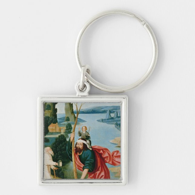 The Legend of St. Christopher Key Ring (Front)