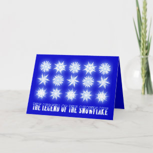 THE LEGEND OF THE SNOWFLAKE... HOLIDAY CARD