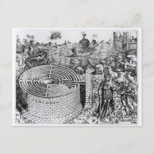 The Legend of Theseus Postcard