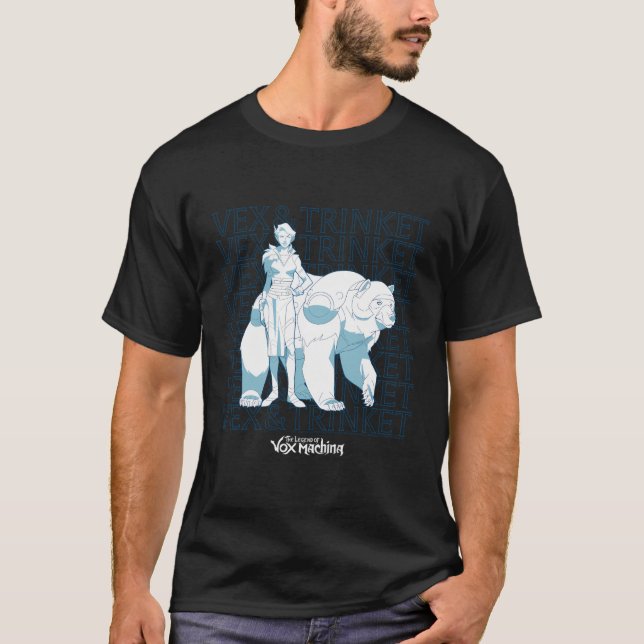 The Legend Of Vox Machina Vex And Trinket T-Shirt (Front)