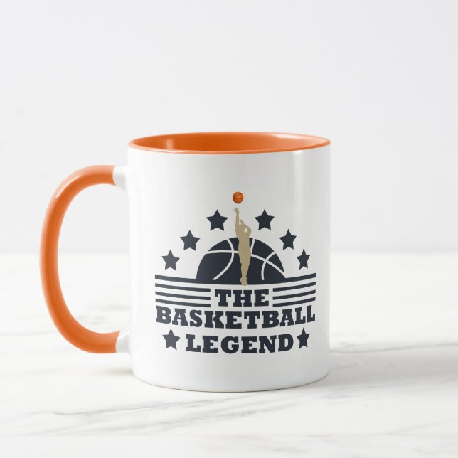 The Legend Player Basketball Mug (Left)