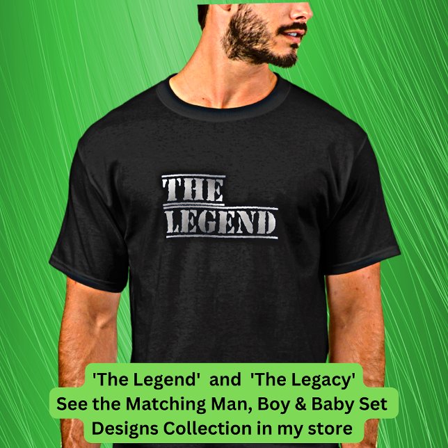 The Legend The Legacy Father Son Matching T-Shirt (Creator Uploaded)