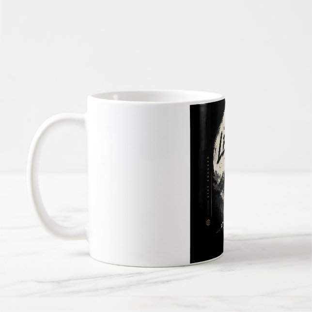 The Legend Vintage Mountain Graphic Coffee Mug (Left)