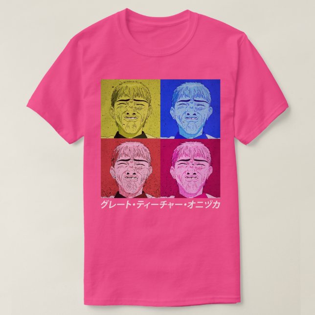 The Legendary Badass Teacher GTO Character Art Tee (Design Front)