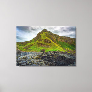 The Legendary "Giant's Causeway": Nature's Ancient Canvas Print