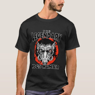 The Legendary Hogs Hunter Vintage Long Sleeve T Sh T-Shirt