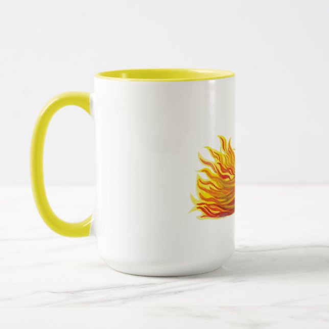 The Legendary Phoenix Bird Mug (Left)