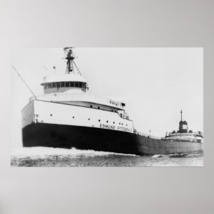 The Legendary S.S. Edmund Fitzgerald Poster
