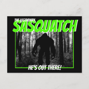 The Legendary Sasquatch Postcard