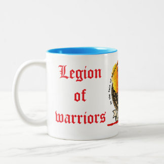 The Legion of Warriors Two-Tone Coffee Mug
