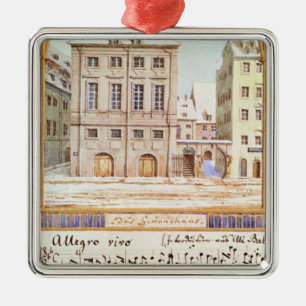 The Leipzig Gewandhaus Metal Tree Decoration