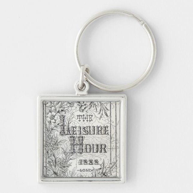 The Leisure Hour, London, 1888 Key Ring (Front)