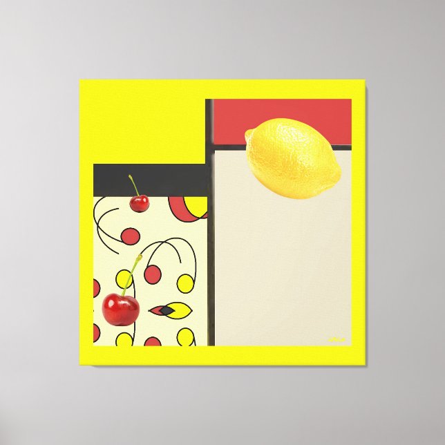 The Lemon Drop Canvas Print (Front)