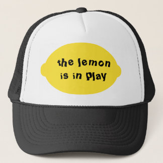 The Lemon is in Play Hat