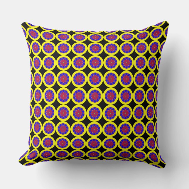The Lemon Squeeze Throw Pillow (Front)
