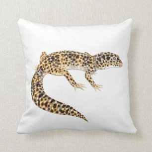 The Leopard Gecko Lizard Pillow
