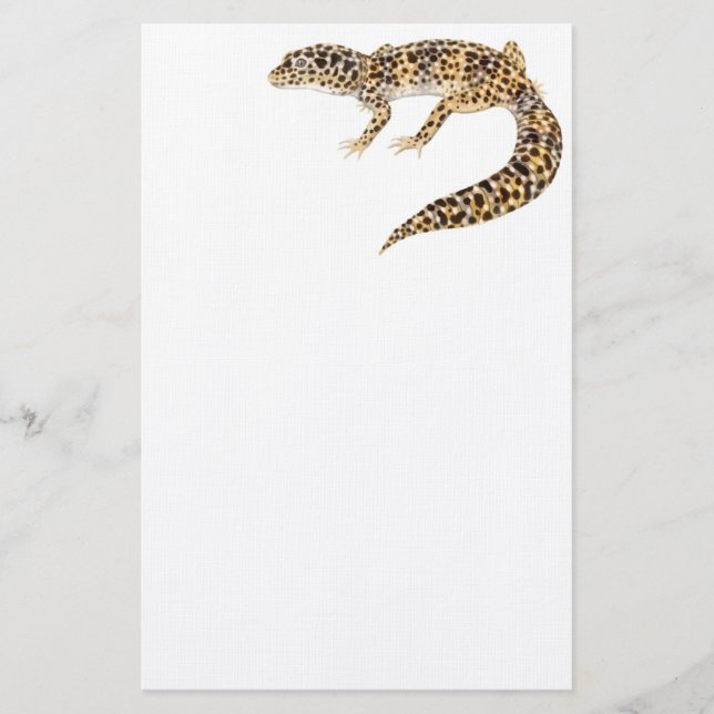 The Leopard Gecko Stationery (Front)