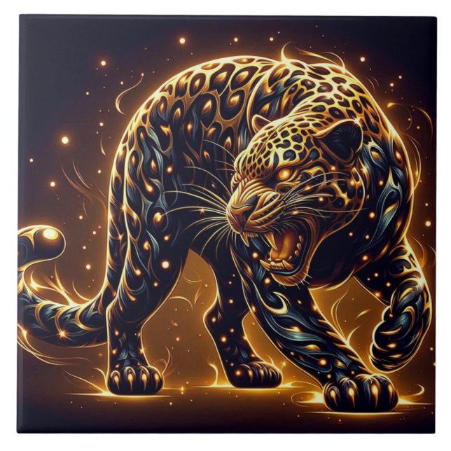 The Leopard Tile (Front)