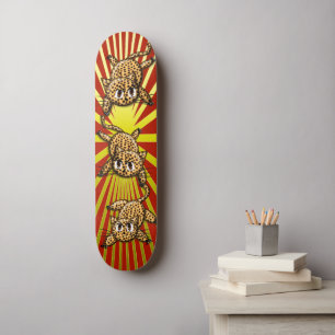 The Leopard's Pride Skateboard