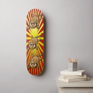 The Leopard's Pride Skateboard