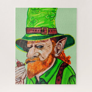 THE LEPRECHAUN OF THE WOODLANDS  JIGSAW PUZZLE