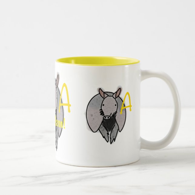 The letter A mug (Right)
