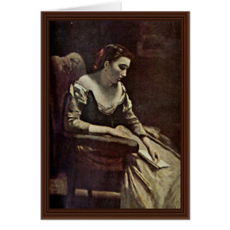 The Letter By Corot Jean-Baptiste-Camille (Best Qu