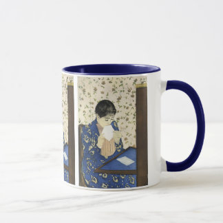The Letter by Mary Cassatt, Vintage Impressionism Mug
