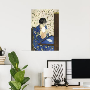 The Letter by Mary Cassatt, Vintage Impressionism Poster