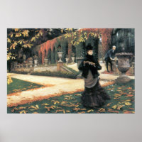 The letter came in handy by James Tissot Poster Zazzle