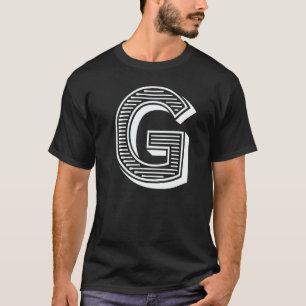 The Letter G Fun Big and Bold for Events Family Te T-Shirt