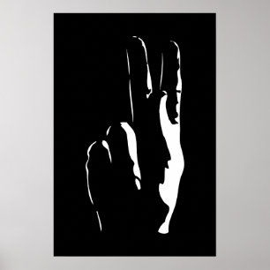 the letter K in sign language