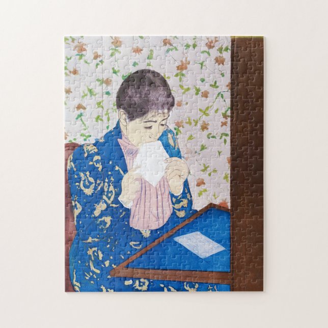 The Letter, Mary Cassatt Jigsaw Puzzle (Vertical)