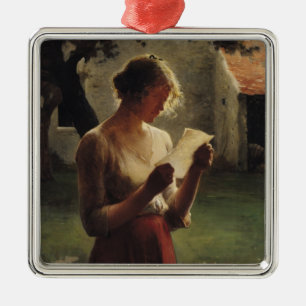 The Letter Metal Tree Decoration