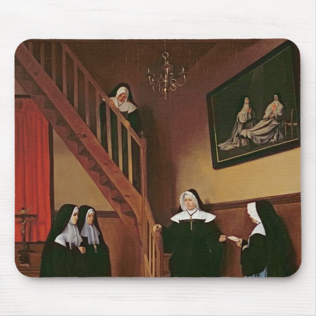 The Letter of Recommendation, 1859 Mouse Mat (Front)