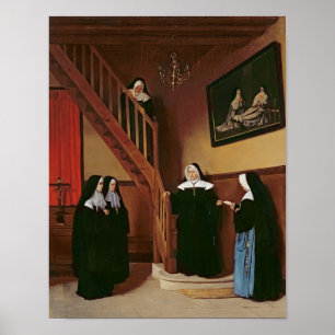 The Letter of Recommendation, 1859 Poster