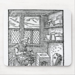 The Letter Plate Maker Mouse Mat