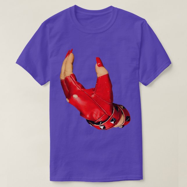 The Letter U Speaking in Hands T-Shirt (Design Front)