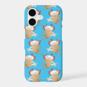 The Leucistic Axolotl Phone Case
