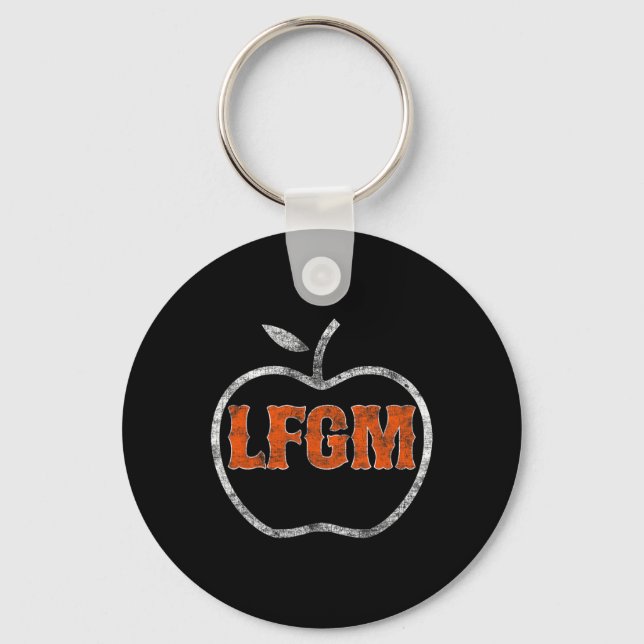 The Lfgm T - Baseball  Key Ring (Front)