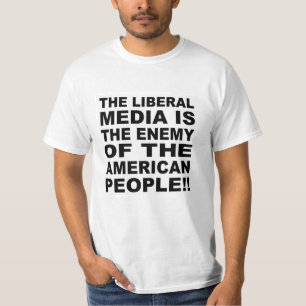 The Liberal Media is the Enemy of the People T-Shirt