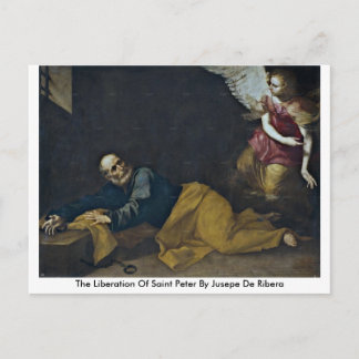 The Liberation Of Saint Peter By Jusepe De Ribera Postcard