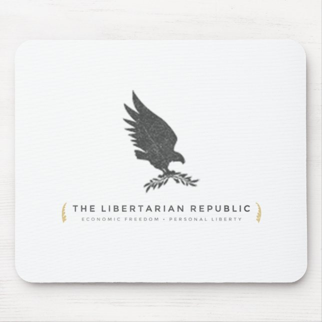 The Libertarian Republic Mouse Pad (Front)