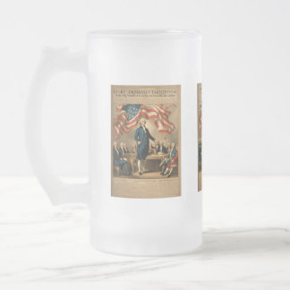 The Liberty Edit Frosted Glass Beer Mug