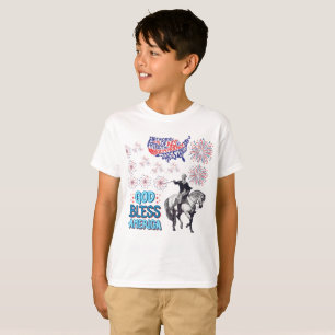 The Liberty Lights Show white T-Shirt