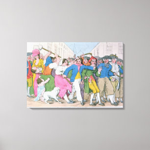 The Liberty of the Subject, publ. by H. Canvas Print