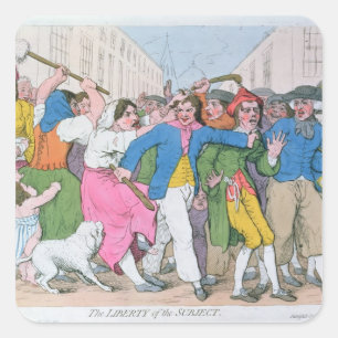 The Liberty of the Subject, publ. by H. Square Sticker