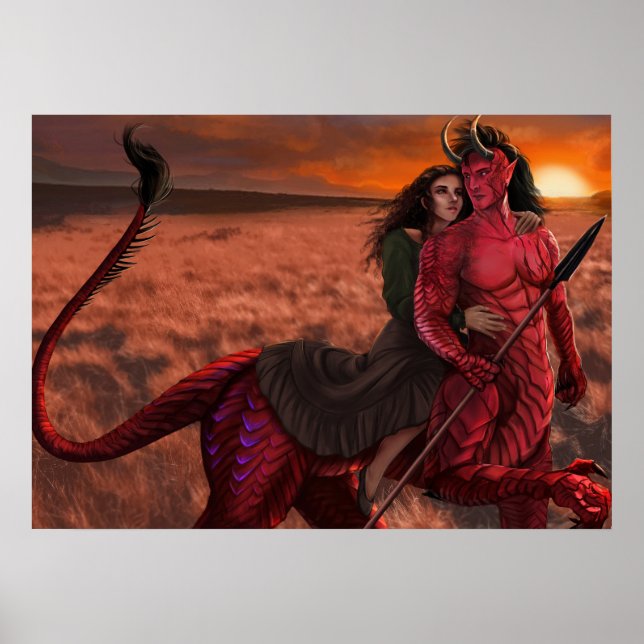 The Librarian and the Beast poster (Front)