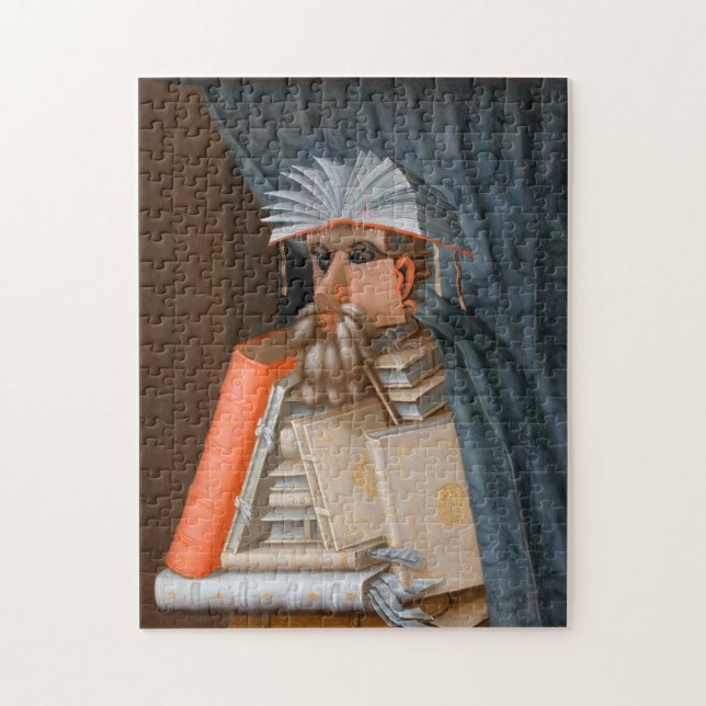 The Librarian c. 1566 by Giuseppe Arcimboldo Jigsaw Puzzle (Vertical)